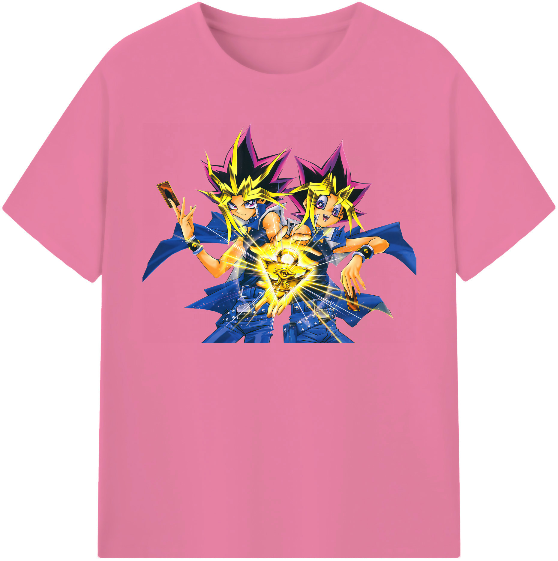 （画像用） 遊☆戯☆王 Yu-Gi-Oh! 綿100％半袖Tシャツ（フロントプリント）
